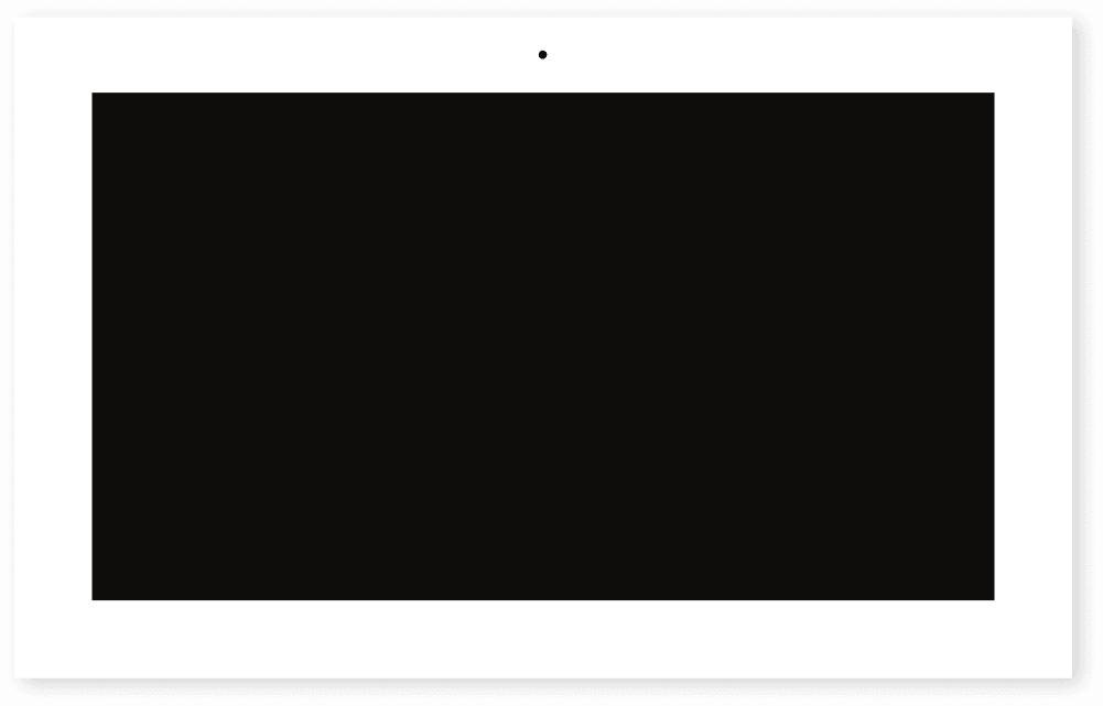 Abbildung des Touchpanel im Lieferumfang