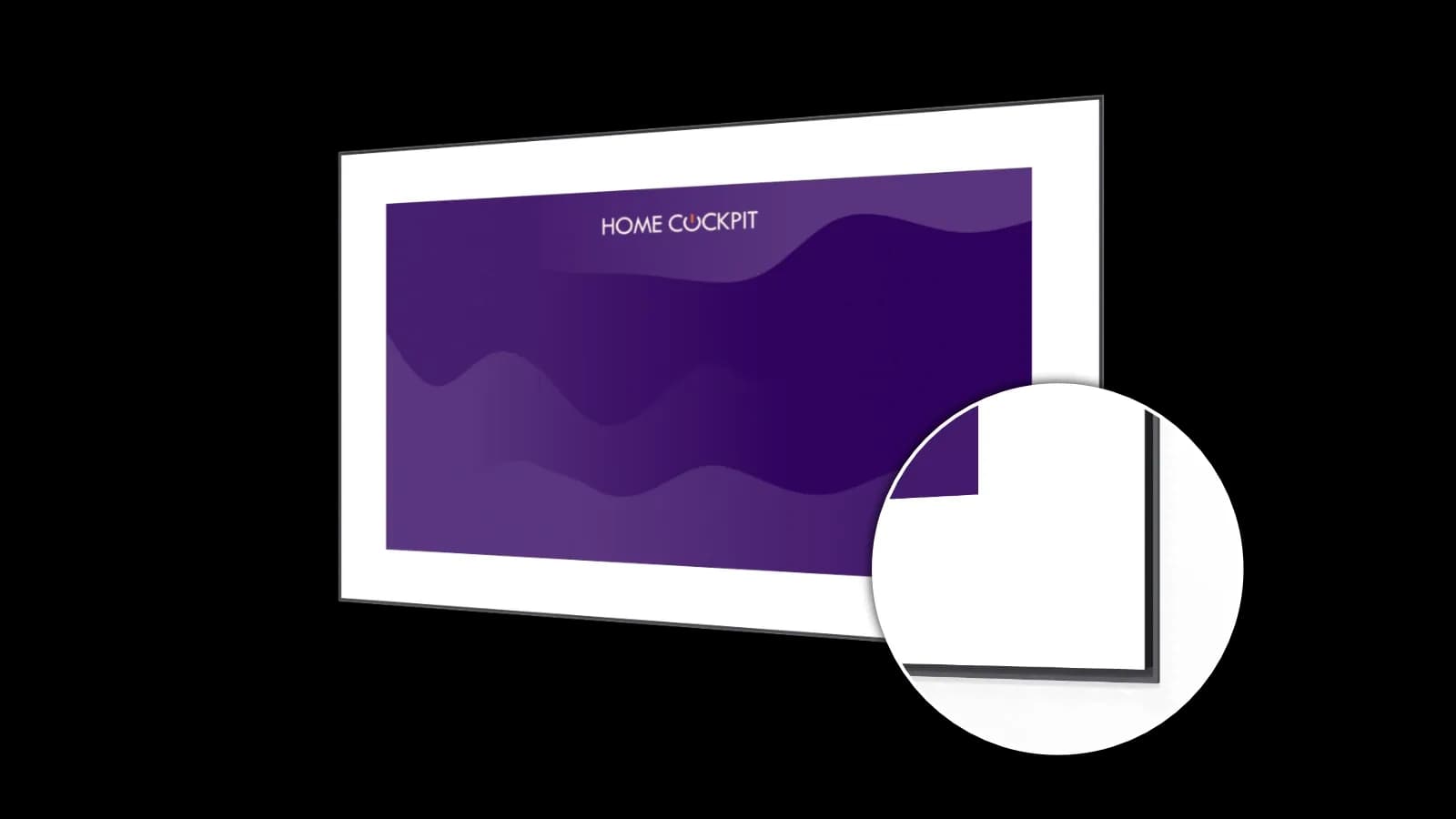 Bild eines Flächenbündig Touchpanels